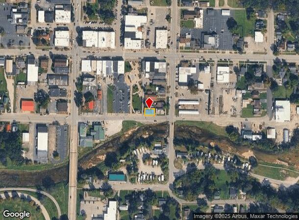  126 E Poplar St, Corydon, IN Parcel Map