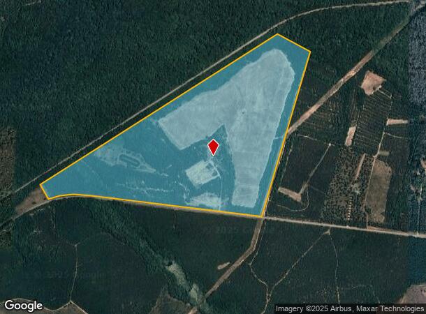  5800 Highway 125 Hwy, Allendale, SC Parcel Map