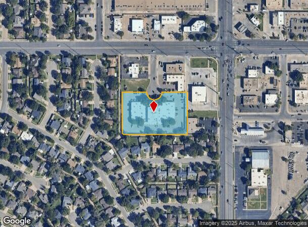  8212 Ithaca Ave, Lubbock, TX Parcel Map