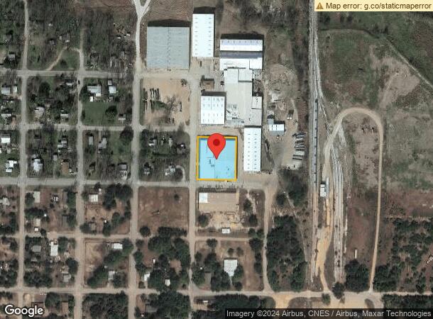  401 A L Reed St, Brady, TX Parcel Map