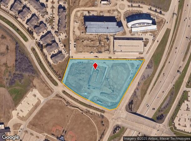  1402 Carrollton Pkwy, Carrollton, TX Parcel Map
