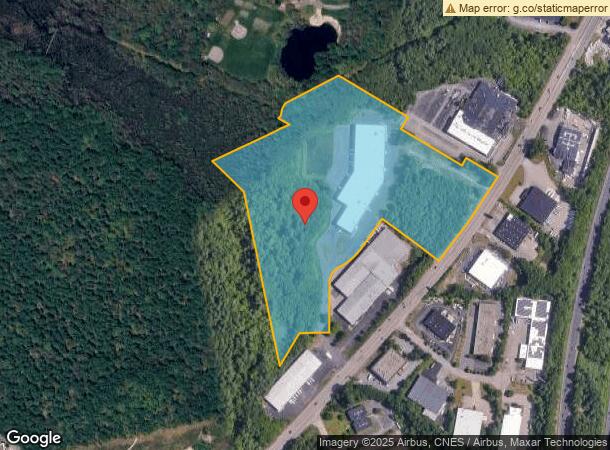  1225 Providence Hwy, Sharon, MA Parcel Map