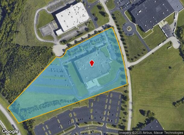 2301 Centennial Blvd, Jeffersonville, IN Parcel Map