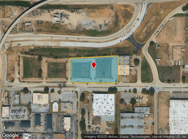 2719 E Ave E, Arlington, TX Parcel Map