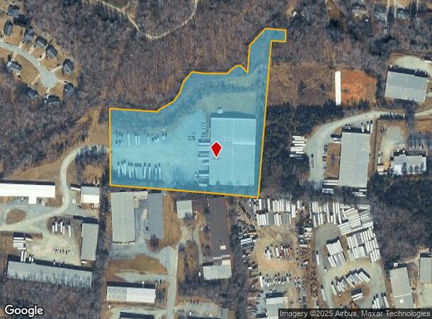  124 Payne Rd, Thomasville, NC Parcel Map