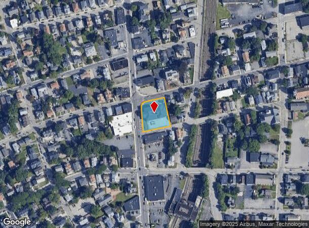  387 Broad St, Central Falls, RI Parcel Map