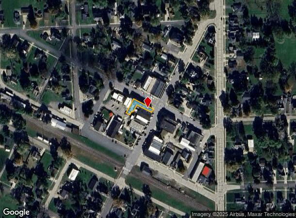 205 Baldwin St, Sharon, WI Parcel Map