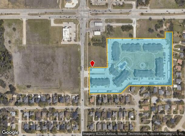 120 S Westmoreland Rd, Desoto, TX Parcel Map
