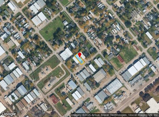 1009 Indiana St, South Houston, TX Parcel Map
