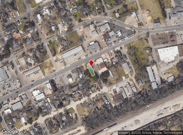 421 E Davis St, Conroe, TX Parcel Map