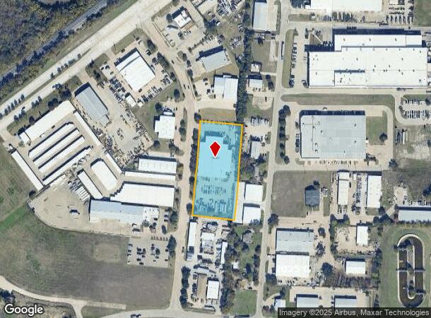  1315 Century Way, Wylie, TX Parcel Map