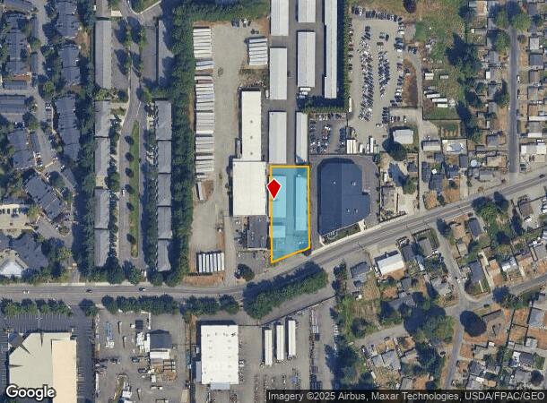  10717 Valley Ave E, Puyallup, WA Parcel Map
