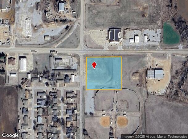  802 E Jack Choate Ave, Hennessey, OK Parcel Map