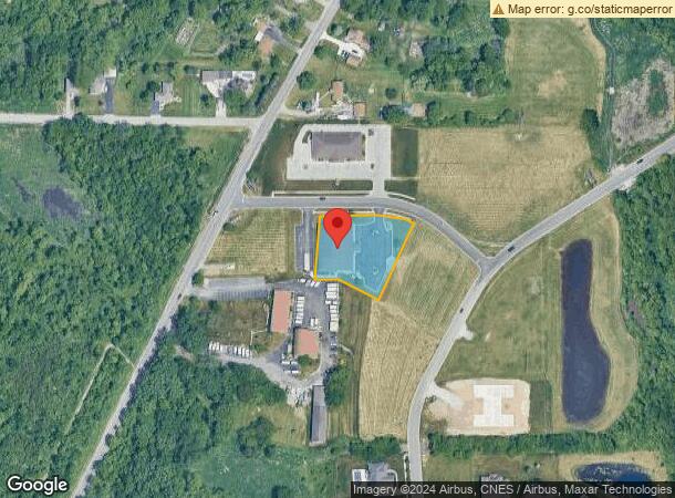  851 W Burrell Dr, Crown Point, IN Parcel Map