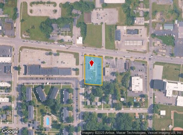 1201 E Ridge Rd, Griffith, IN Parcel Map