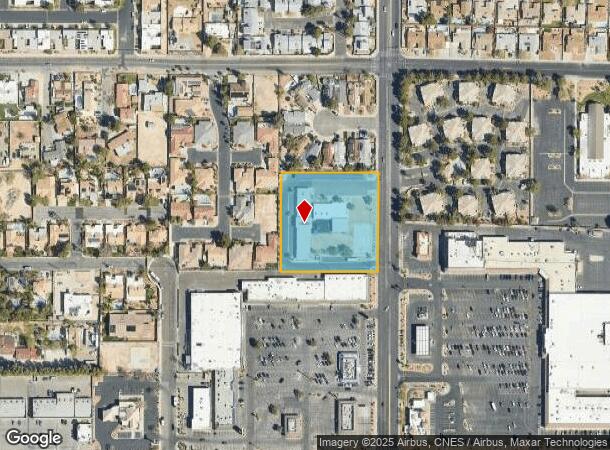  3975 S Sandhill Rd, Las Vegas, NV Parcel Map