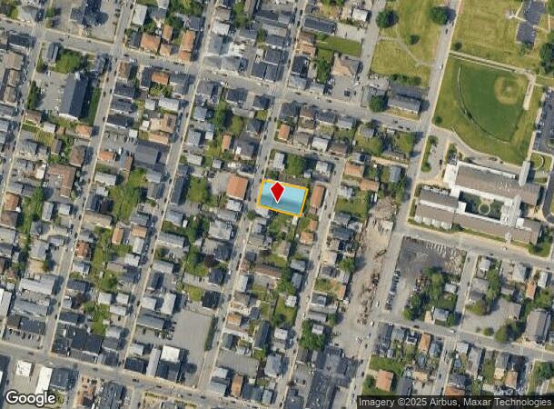  127 Plain St, Fall River, MA Parcel Map