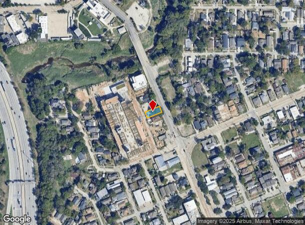  2625 N Main St, Houston, TX Parcel Map