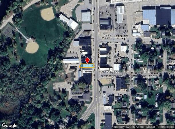 329 S Bridge St, Manawa, WI Parcel Map