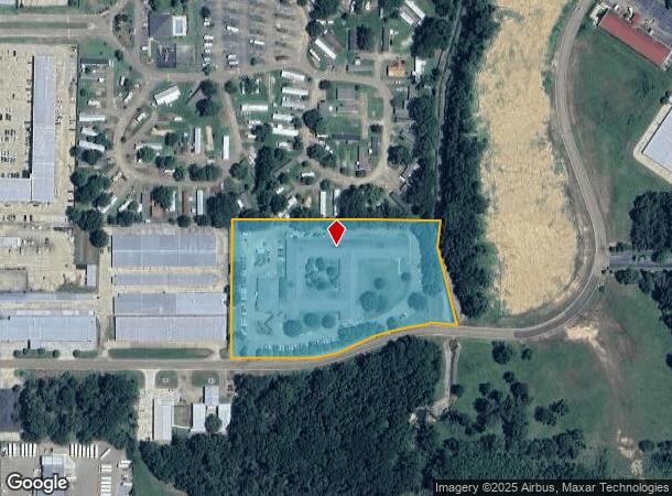 102 Woodchase Park Dr, Clinton, MS Parcel Map