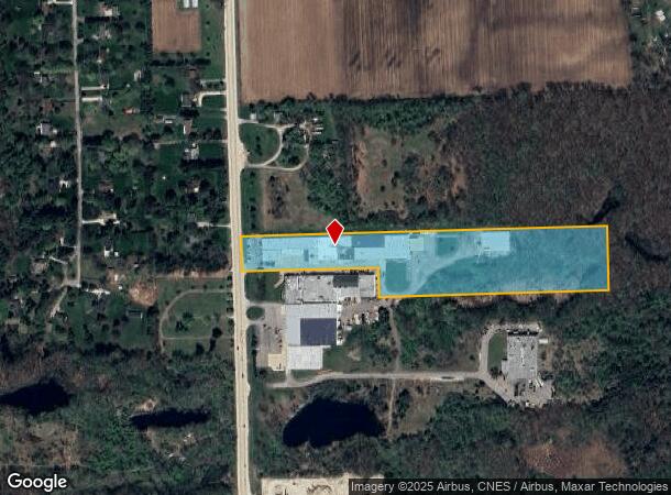 74100 Van Dyke Rd, Bruce Twp, MI Parcel Map