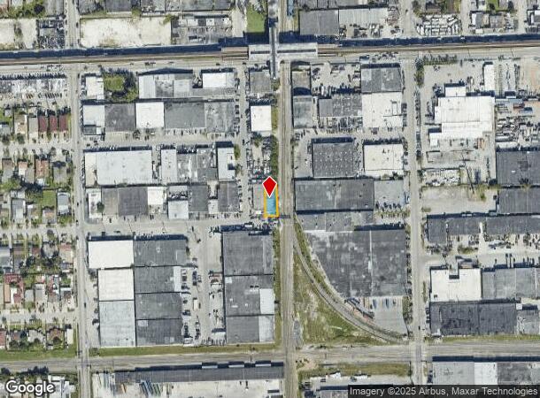  1109 E 23Rd St, Hialeah, FL Parcel Map