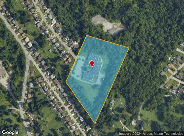  3800 Oakleaf Rd, Pittsburgh, PA Parcel Map