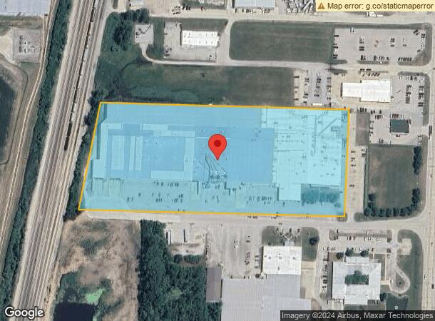  420 Industrial Ave, Effingham, IL Parcel Map