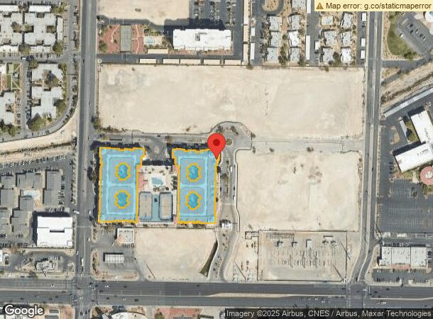  818 E Flamingo Rd, Las Vegas, NV Parcel Map