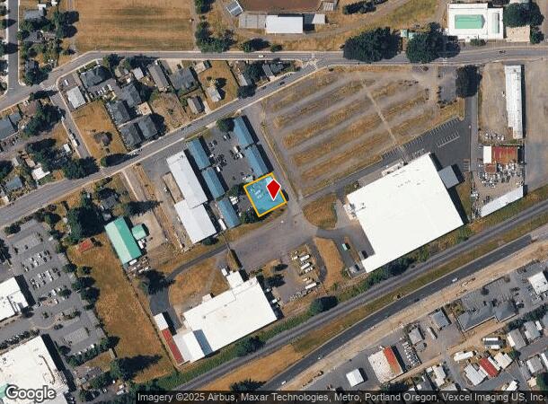 493 Ne 3Rd Ave, Canby, OR Parcel Map