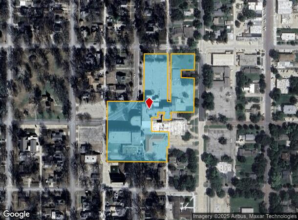  328 Poplar St, Halstead, KS Parcel Map
