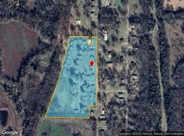 606 Hackleman St S, Roxton, TX Parcel Map