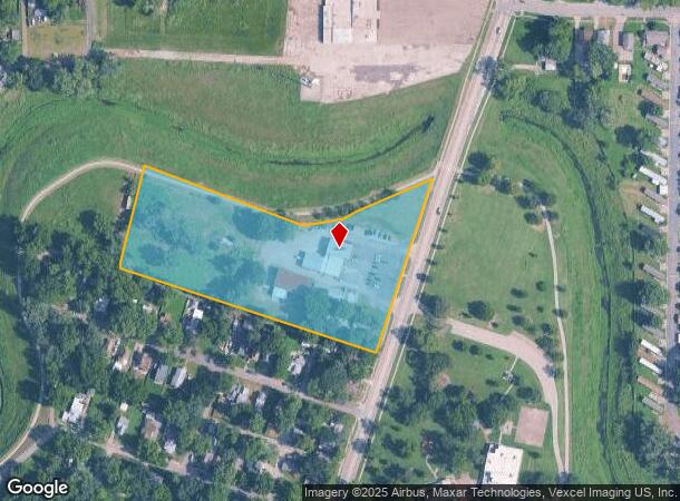 1735 N Kansas Ave, Topeka, KS Parcel Map