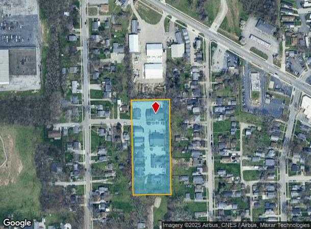  1201 Ralph Ave, Fort Wayne, IN Parcel Map