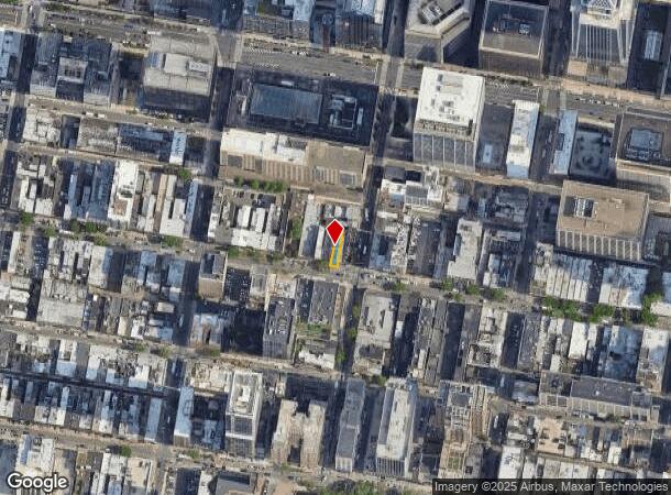  1905 Chestnut St, Philadelphia, PA Parcel Map