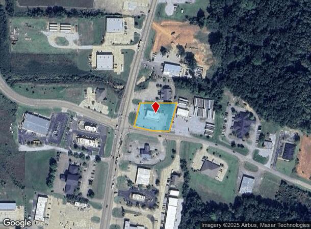  603 Craft St, Holly Springs, MS Parcel Map