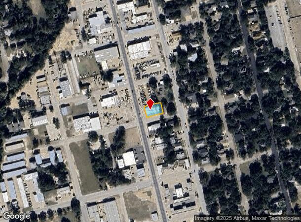  607 S Main St, Cleburne, TX Parcel Map