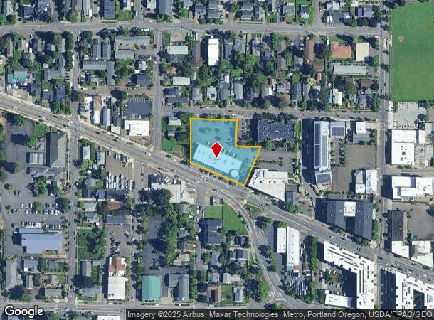  8901 Se Foster Rd, Portland, OR Parcel Map