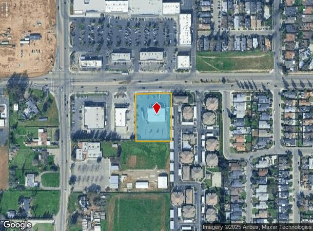 3707 W Shields Ave, Fresno, CA Parcel Map
