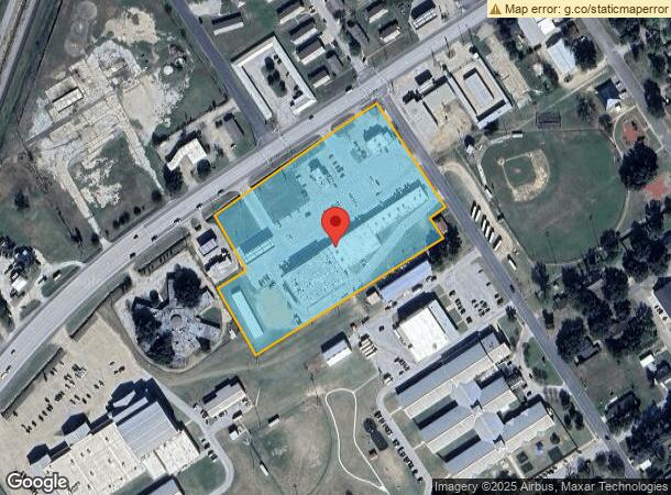  917 W Brown St, Hearne, TX Parcel Map