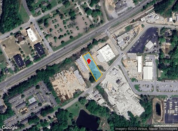  348 Bay St Ne, Fairburn, GA Parcel Map