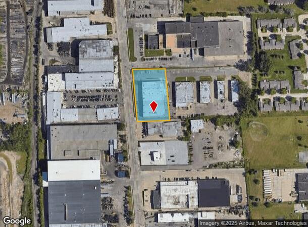 24280 Sherwood, Center Line, MI Parcel Map