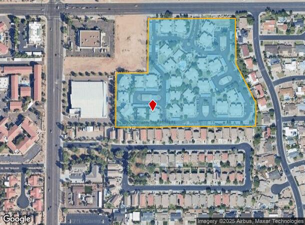  5315 E Broadway Rd, Mesa, AZ Parcel Map