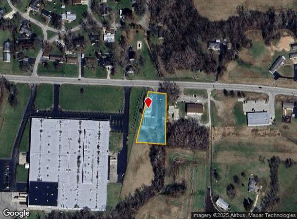 581 E Main St, Hagerstown, IN Parcel Map
