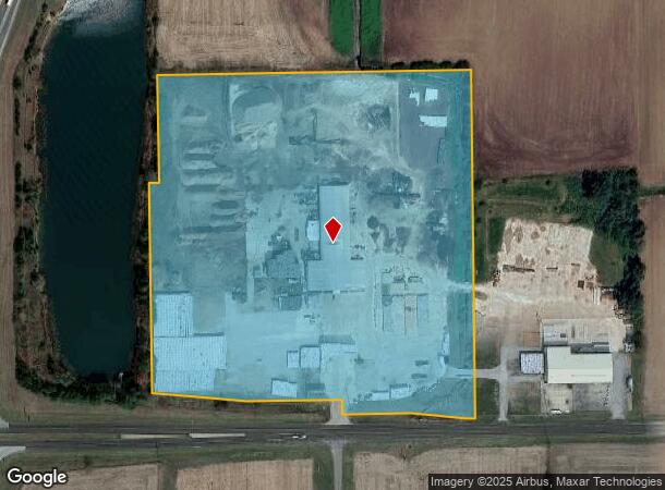  1000 E Dixie Rd, Mc Lean, IL Parcel Map