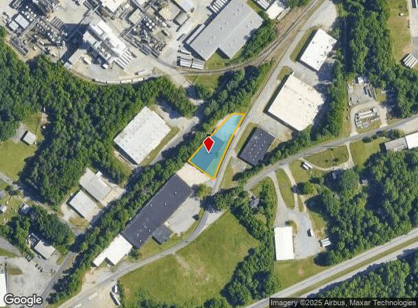 1588 Prospect St, High Point, NC Parcel Map