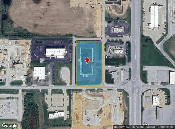 2645 S Joe Fox St, Terre Haute, IN Parcel Map