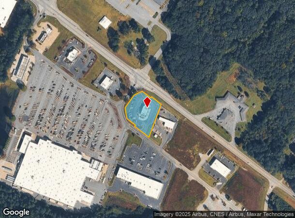 Anderson Hwy, Hartwell, GA Parcel Map