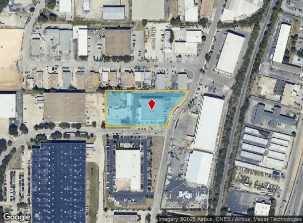  9615 Ball St, San Antonio, TX Parcel Map