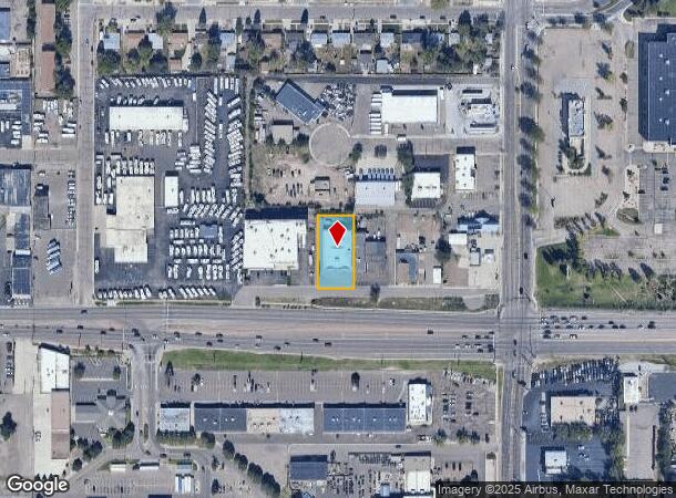  3228 E Platte Ave, Colorado Springs, CO Parcel Map